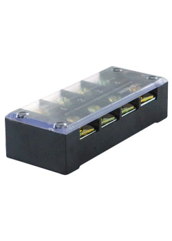 ТВ-4504, 45А, 4 клеммные пары, IP30, блок зажимов  (ЭТ)