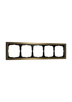 ARTGALLERY PURE 5-постовая РАМКА, МЕТАЛЛ ЛАТУНЬ