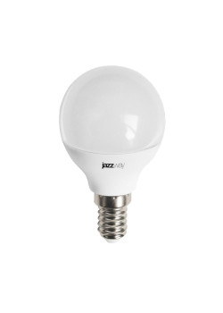 Лампа светодиодная PLED-LX 8Вт G45 шар 4000К нейтр. бел. E14 JazzWay 5025295