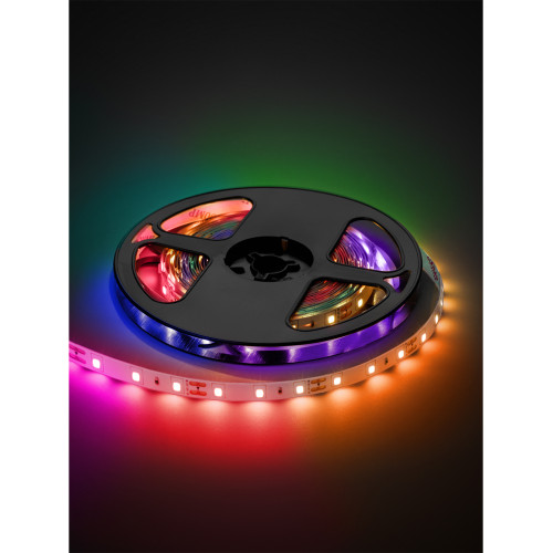 Комплект светодиодной ленты SMD5050-30 LED/м-12 В-7,2 Вт/м-IP65-RGB (5 м), 24 Вт, IR-контроллер TDM Комплект светодиодной ленты SMD5050-30 LED/м-12 В-7,2 Вт/м-IP65-RGB (5 м), 24 Вт, IR-контроллер TDM
