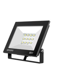 Прожектор светодиодный СДО-20 10Вт 6500К IP65 230В BL прозр. закаленное стекло ФАZА 5047242