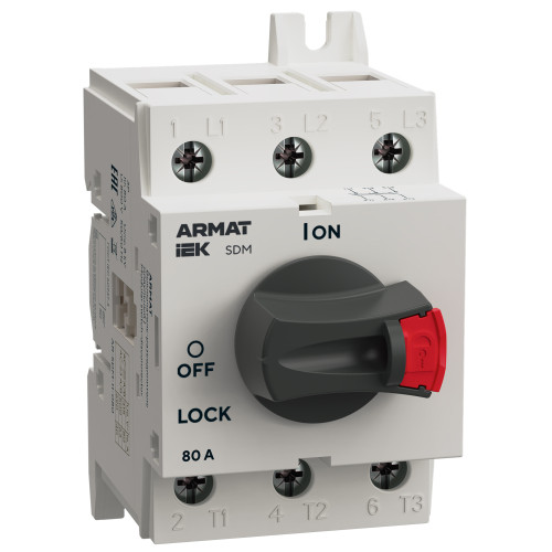 ARMAT Выключатель-разъединитель SDM 3P 80А IEK