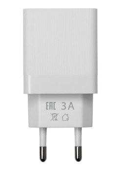Сетевое зарядное устройство, СЗУ 7, Quick Charge 3.0, 3 А, 2 USB, белый, TDM