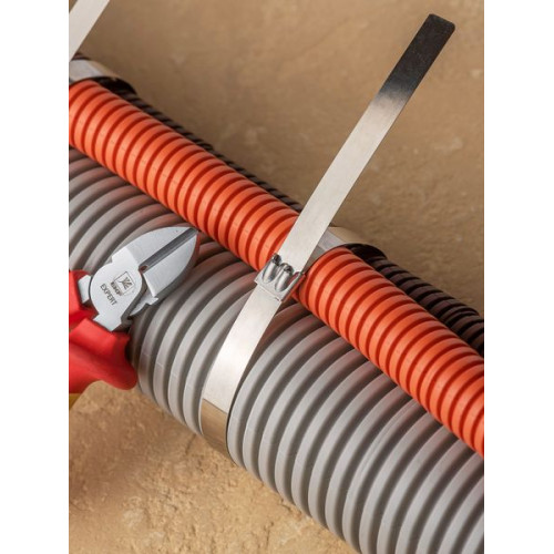 Хомут AISI 304 из нержавеющей стали, 7.9x360 (10 шт.) FlexLock