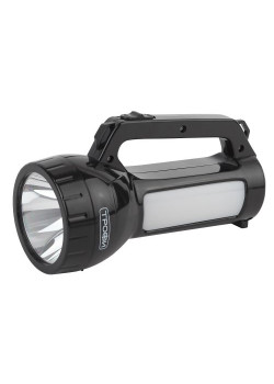 Фонарь-прожектор аккумуляторный PA-504 SMD LED 1Вт боков. светильник 24 SMD LED 2 режима 4 Трофи Б0042439