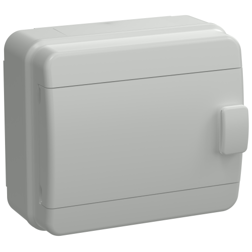 TEKFOR Корпус пластиковый КМПн-8 IP65 серая непрозрачная дверь IEK
