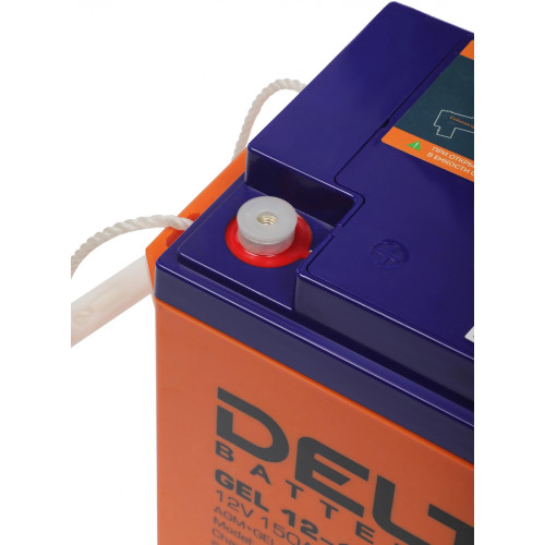 Battery Delta GEL 12-150, voltage 12V, capacity 150Ah, 484х170х241mm Battery Delta GEL 12-150, voltage 12V, capacity 150Ah, 484х170х241mm