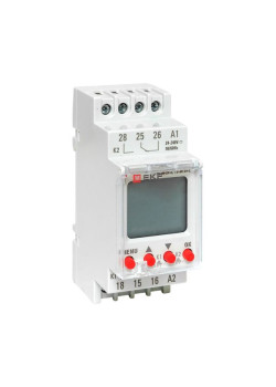 Таймер электронный двухканальный ТЭ-80 24-230В EKF