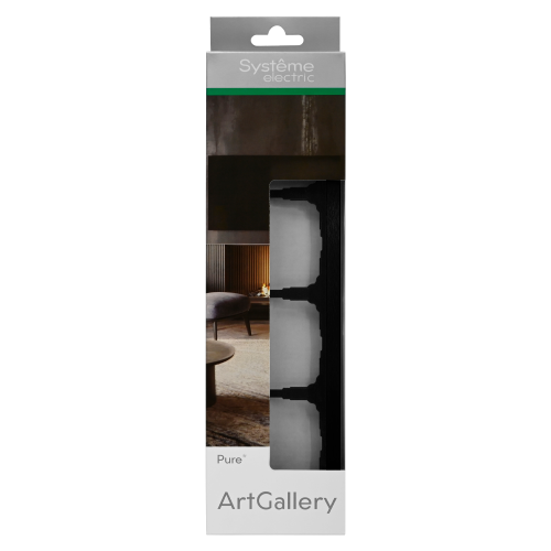 ARTGALLERY PURE 4-постовая РАМКА, МЕТАЛЛ ОНИКС ARTGALLERY PURE 4-постовая РАМКА, МЕТАЛЛ ОНИКС