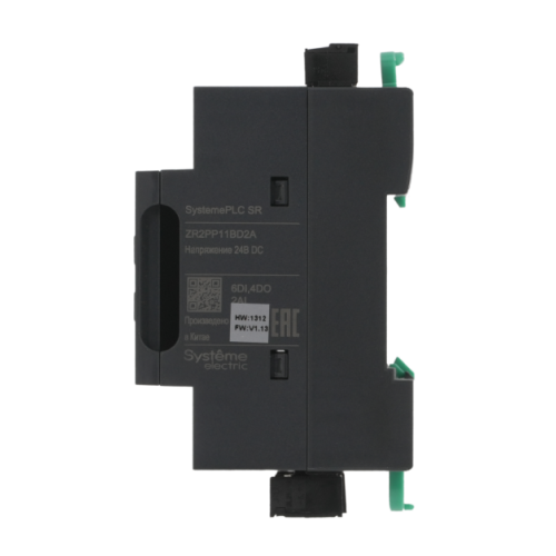 Интеллектуальное реле SR2; 24 VDC; дисплей; 12 IO: 6 DI, 4 DO (реле); 2 AI; 1xRS485, 1xRJ45 Интеллектуальное реле SR2; 24 VDC; дисплей; 12 IO: 6 DI, 4 DO (реле); 2 AI; 1xRS485, 1xRJ45