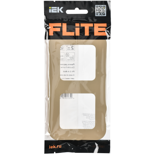 FLITE Рамка 2-местная РУ-2-А-ФлХ хаки IEK FLITE Рамка 2-местная РУ-2-А-ФлХ хаки IEK