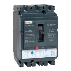 ВА-99C 100/63А 3P 35кА с термомагнитным расцепителем EKF