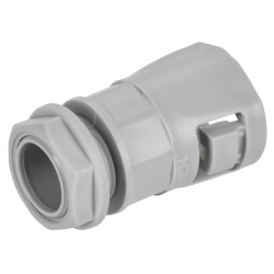 ELASTA Муфта вводная для гофрированных труб MVN20 IP40 серая IEK