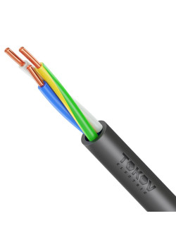 Кабель TOKOV ELECTRIC ППГнг(А)-HF 3х16 ОК (N PE) 1кВ (м) ТХМ00416252