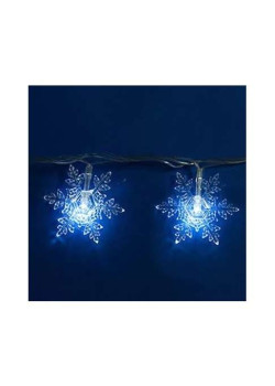 Гирлянда светодиодная «Снежинки-1» ULD-S0700-050/DTA WHITE IP20 SNOWFLAKES-1 с контроллером 50LED (дл.7м) Uniel 7930