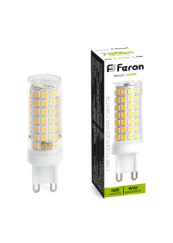 Лампа светодиодная Feron LB-434 G9 9W 175-265V 4000K