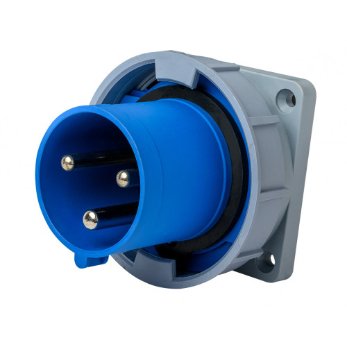 Вилка для скрытой проводки ВЩ-103 613W 2Р+РЕ 16А 220В IP67