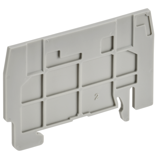 ARMAFIX Разделитель PPCX4 для колодки клеммной CX2.5-CX4 серый IEK