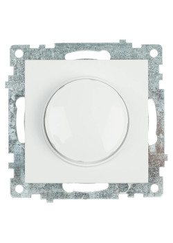Выключатель диммирующий TRIAC(механизм), STEKKER GLS10-7106-01, 250V, 500W, серия Катрин, белый