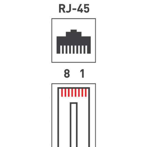 Разъем RJ45 8P8C кат.5E UTP (уп.100шт) PROCONNECT 05-1021-3 Разъем RJ45 8P8C кат.5E UTP (уп.100шт) PROCONNECT 05-1021-3