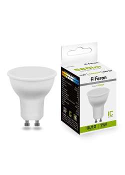 Лампа светодиодная Feron LB-26 GU10 7W 175-265V 4000K
