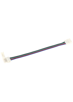 Коннектор 3шт RGB 10мм (разъем-15см-разъем) IEK