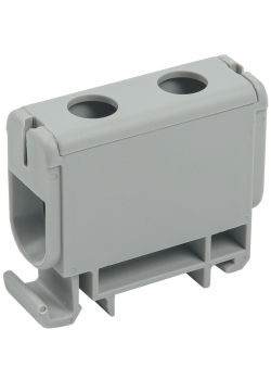 Клемма вводная силовая КВС 6-50мм2 серая IEK