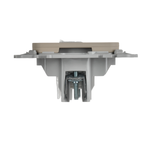 FLITE Розетка 2-местная компьютерная RJ45 категория 5Е UTP РК5е-2-0-ФлЛ льняной IEK