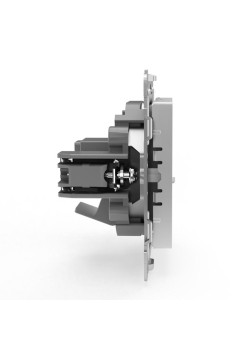 Розетка компьютерная 1-м СП Pixel RJ45 кат.5E механизм алюм. TOKOV ELECTRIC TKE-PX-RC1-C03