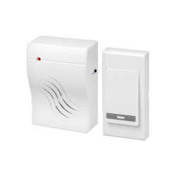 Звонок беспроводной в розетку ЗБР-11/1-36М (36 мелодий, кнопка IP30, AC 230V) TDM