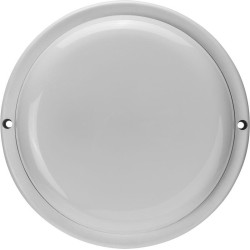 Светильник светодиодный 90 590 OBL-R4-15-6.5K-WH-IP65-LED-SNRV с оптико-акустическим датчиком ОНЛАЙТ 90590