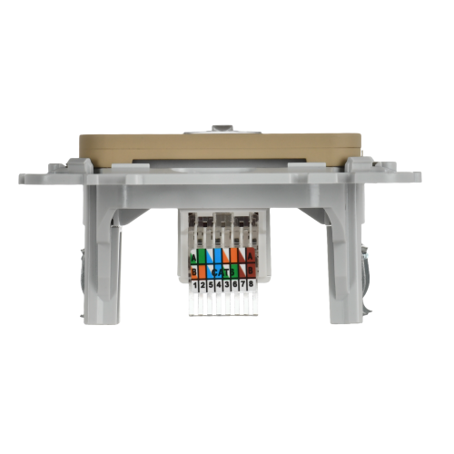 FLITE Розетка компьютерная RJ45 категория 6 UTP РК6-1-0-ФлХ хаки IEK