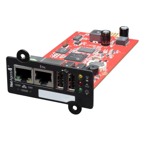 Карта SNMP BA506 для ИБП СИПБ/СИП380 2 x RJ45 2 х USB функция WakeOnLAN с возможностью подключения датчиков мониторинга температуры и влажности окружающей среды Связь инжиниринг BA506