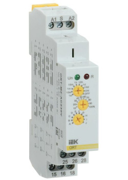Реле времени многофункц. ORT 2 контакта 230В AC IEK ORT-M2-AC230V