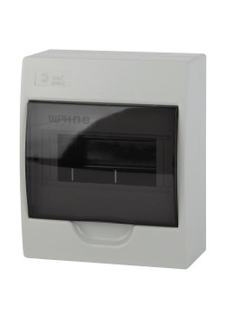 Корпус пластиковый ЩРН-П-08 SIMPLE без шин и монт. комп. BOXS08_E ЭРА Б0047721