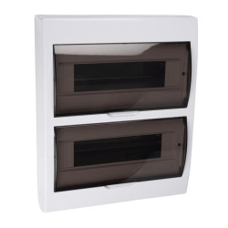 Бокс модульный накладной PDB/W 1024 WH (ЩРН-П-24) IP41 пластик. Pro JazzWay 5071698