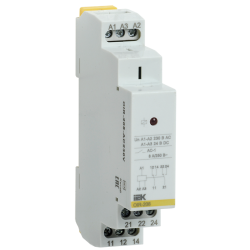 Реле промежуточное модульное OIR 2 контакта 8А 230В AC IEK