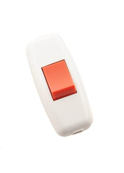 Выключатель для бра Accessories навесной бел./красн. LEZARD 715-1101-611