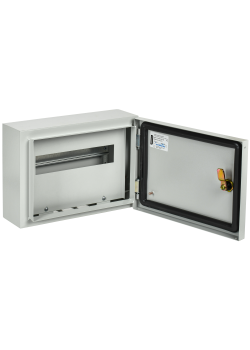 Корпус металлический распределительный ЩРн-12з (240х330х120мм) IP54 GENERICA