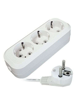 Удлинитель 3х7м с заземл. 10А IP20 Е-303 ПВС 3х1 АБС-пластик UNIVersal 9631979