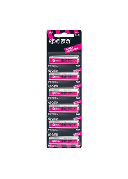 Элемент питания алкалиновый AA/LR6 1.5В Super Alkaline BL-6 (уп.6шт) ФАZА 5002043