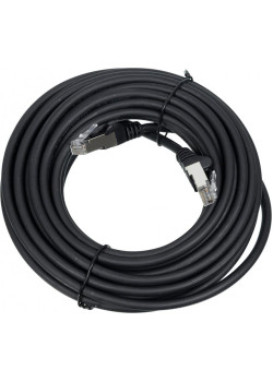 Патч-корд Lanmaster LAN-PC45/S5E-7.0-BK FTP вилка RJ-45-вилка RJ-45 кат.5е 7м чёрный LSZH (уп.:1шт)
