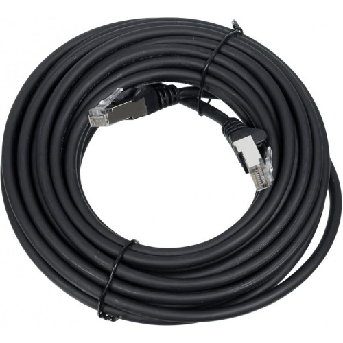 Патч-корд Lanmaster LAN-PC45/S5E-7.0-BK FTP вилка RJ-45-вилка RJ-45 кат.5е 7м чёрный LSZH (уп.:1шт)