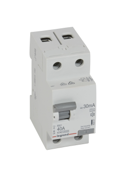 RX3 ВДТ 30мА 40А 2П A LEGRAND