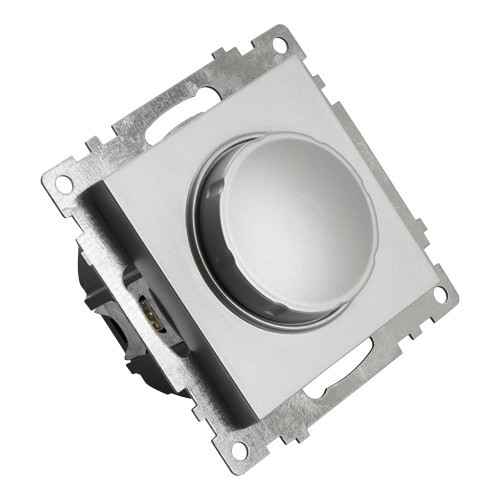 Выключатель диммирующий TRIAC(механизм), STEKKER GLS10-7106-03, 250V, 500W, серия Катрин, серебро Выключатель диммирующий TRIAC(механизм), STEKKER GLS10-7106-03, 250V, 500W, серия Катрин, серебро