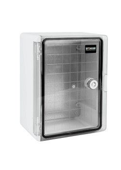 Корпус пластиковый ЩМПп STEKKER EBX60-6/04-65 IP65 c прозрачной дверью (280*210*130) пластик, серия ArcaWP65+