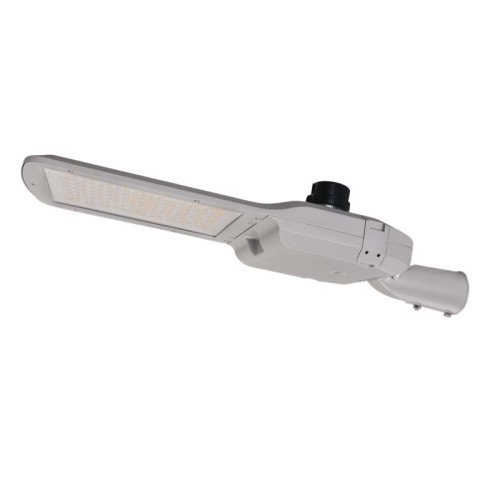 Светильник светодиодный ДКУ RD 20 P 100W SHB1 840 CR1 GR CL 595х235х80мм 100Вт 4000К уличный консольный сер. 30122025492