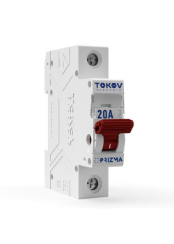 Выключатель нагрузки модульный 1П 20А TOKOV Electric TKE-PZ60-MDSI-1-20
