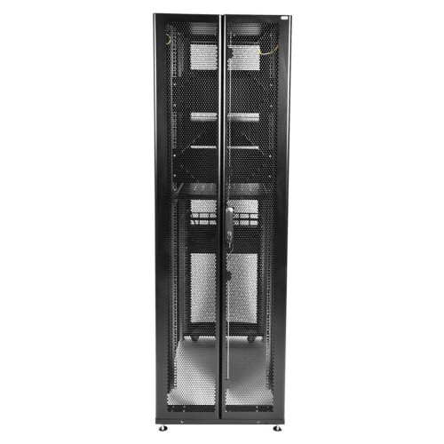 Шкаф серверный ЦМО (ШТК-СП-42.6.10-44АА-9005) напольный 42U 600x990мм пер.дв.перфор. задн.дв.перфор. 2 бок.пан. направл.под закл.гайки 1350кг черный 690мм 139кг 120град. 1950мм IP20 сталь с силовыми розетками укомплектованный Шкаф серверный ЦМО (ШТК-СП-42.6.10-44АА-9005) напольный 42U 600x990мм пер.дв.перфор. задн.дв.перфор. 2 бок.пан. направл.под закл.гайки 1350кг черный 690мм 139кг 120град. 1950мм IP20 сталь с силовыми розетками укомплектованный