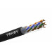 Кабель витая пара U/UTP 4х2х24AWG(0.52мм) кат.5E PE outdoor Fluke tested 305м (м) PRO TOKOV ELECTRIC TKP-C05-U42-5E-RU-OD